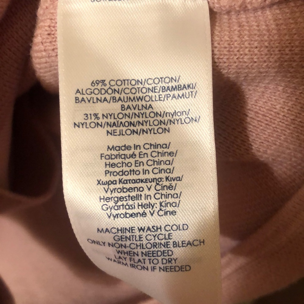 Chaps Button Down Sweater Jacket Size Large - image 5